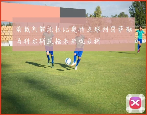 前裁判解读拉比奥特点球判罚萨勒马科尔斯反抢未犯规分析