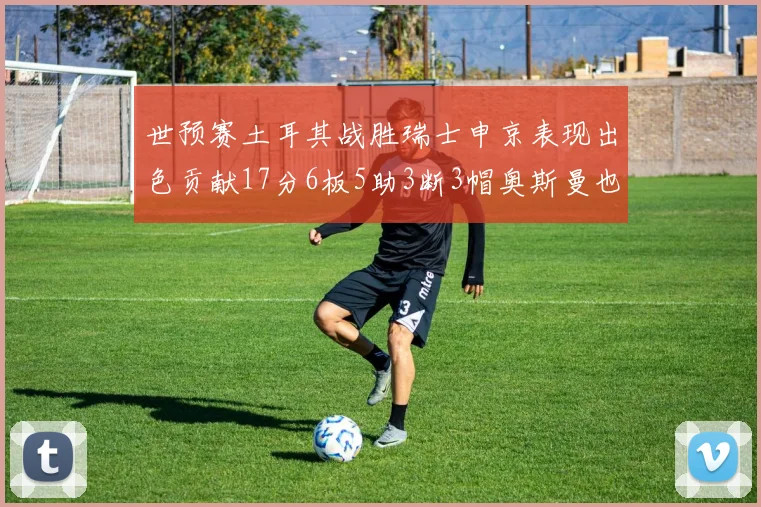 世预赛土耳其战胜瑞士申京表现出色贡献17分6板5助3断3帽奥斯曼也有15分表现